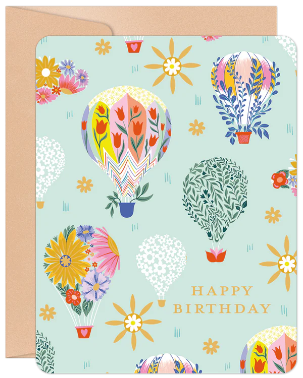 'The Sky's The Limit!' Willow & Ivy Birthday Card