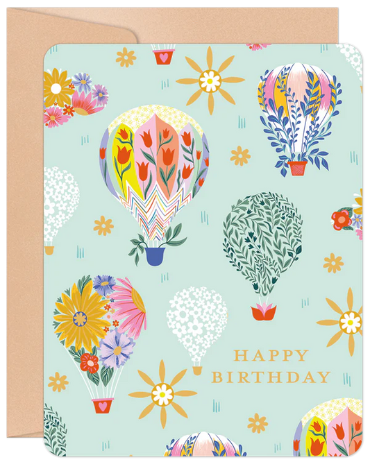 'The Sky's The Limit!' Willow & Ivy Birthday Card