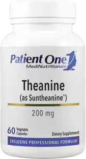 Patient One Theanine (as Suntheanine®) 200 mg 60 Vegetable Capsules