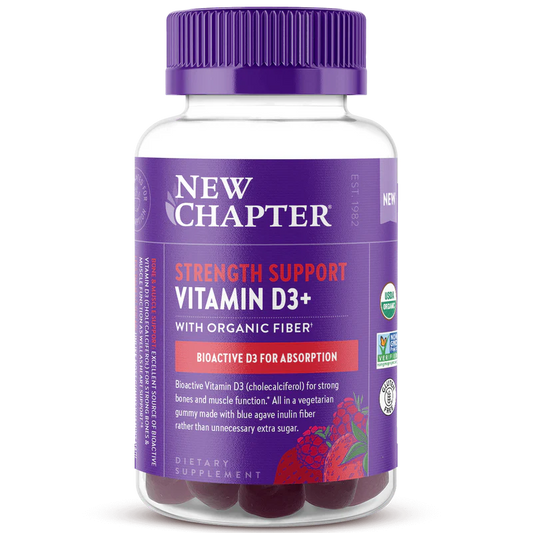 New Chapter Strength Support Vitamin D3+ Gummies