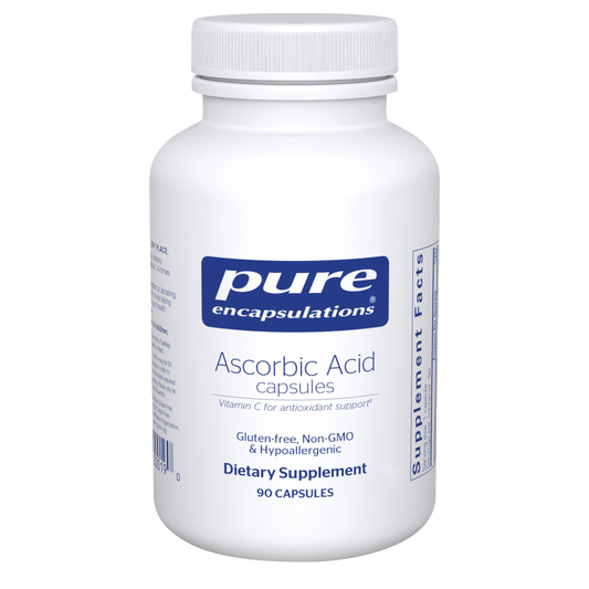 Pure Encapsulations Ascorbic Acid 90 Capsules