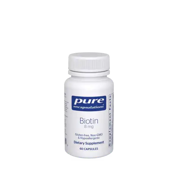 Pure Encapsulations Biotin 8 mg 60 Capsules