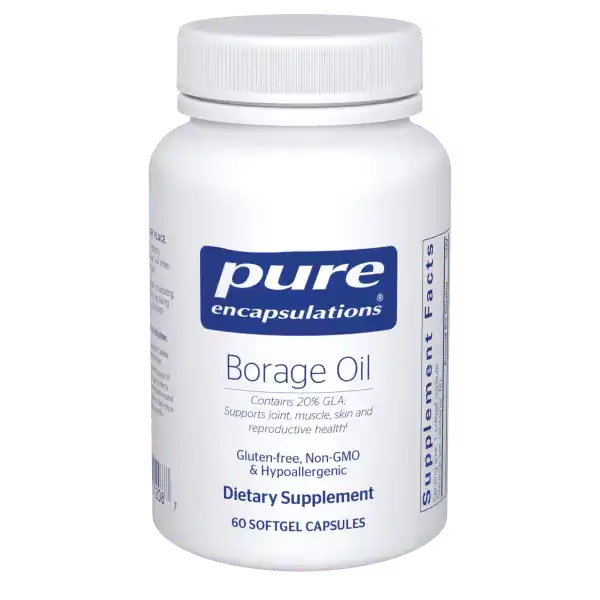 Pure Encapsulations Borage Oil 60 Softgel Capsules