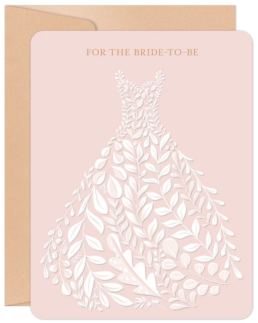 'For The Bride-To-Be' Willow & Ivy Wedding Card
