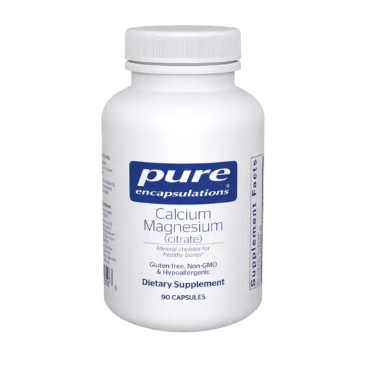 Pure Encapsulations Calcium Magnesium Citrate 90 Capsules