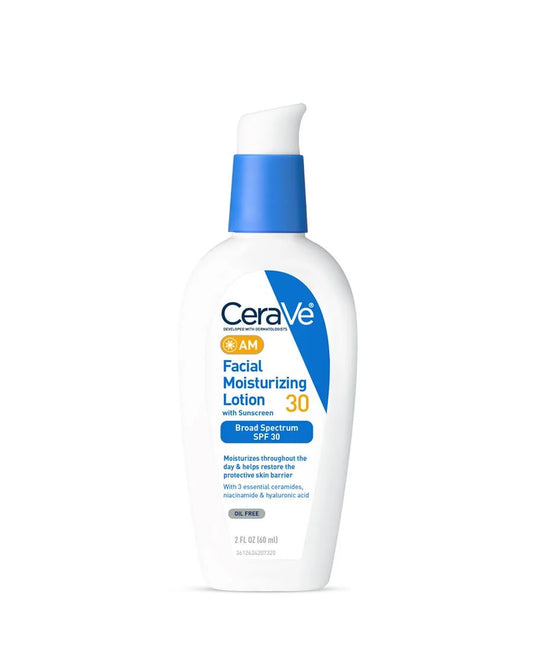 CeraVe AM Facial Moisturizing Lotion (Broad Spectrum SPF 30)
