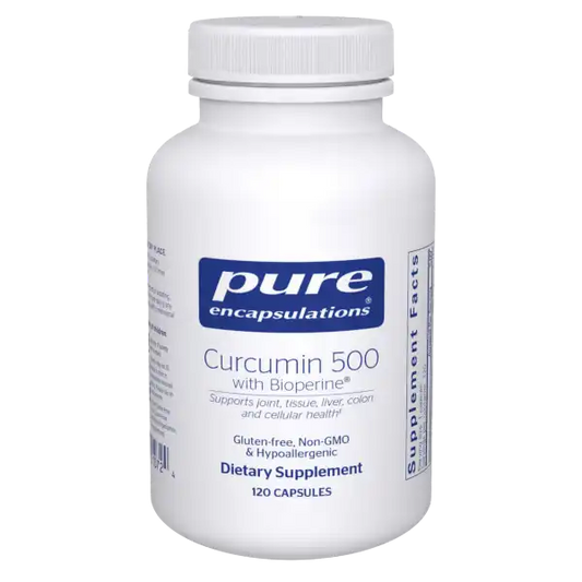 Pure Encapsulations Curcumin 500 with Bioperine 120 Capsules