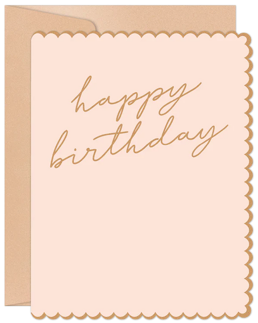 Sparkle 'Happy Birthday' Willow & Ivy Card
