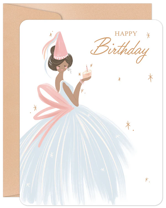 'Happy Birthday' Willow & Ivy Princess Card