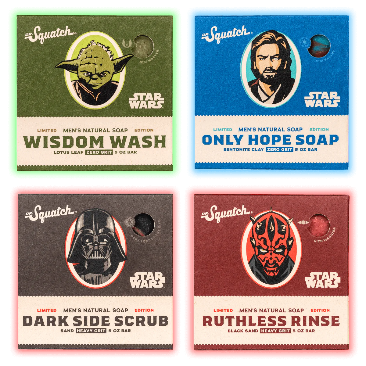 Dr. Squatch Soap - Star WarsTM Collection