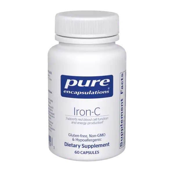 Pure Encapsulations Iron-C 60 Capsules