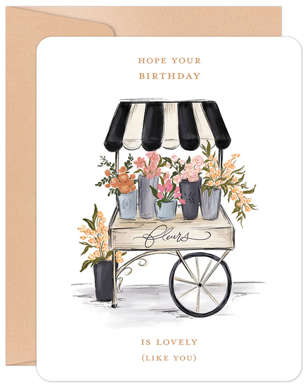 'Hope Your Birthday Is Lovely Like You' Willow & Ivy Card
