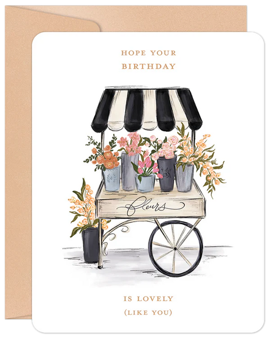 'Hope Your Birthday Is Lovely Like You' Willow & Ivy Card