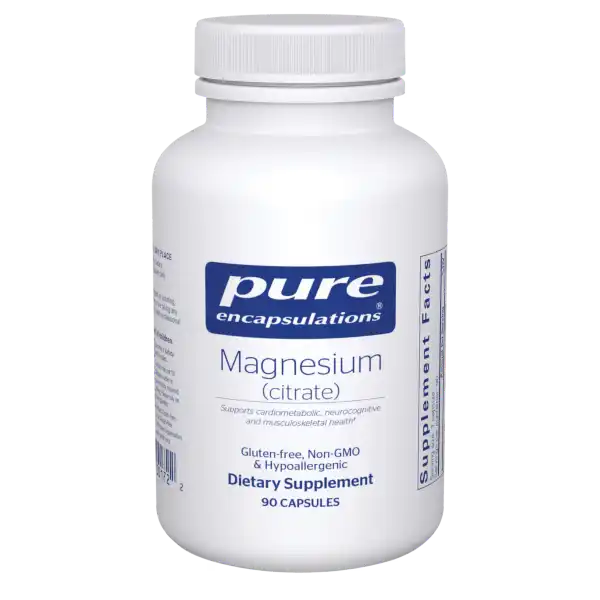 Pure Encapsulations Magnesium Citrate 90 Capsules