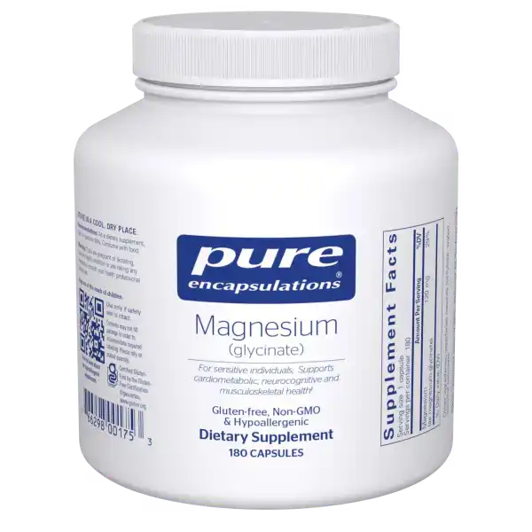 Pure Encapsulations Magnesium Glycinate 180 Capsules