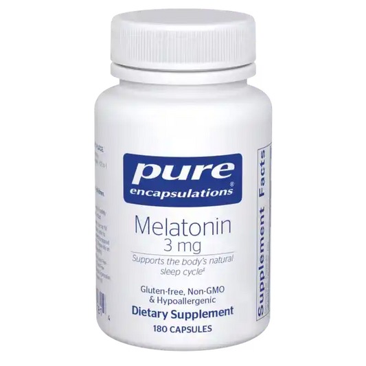 Pure Encapsulations Melatonin 3 mg 180 Capsules