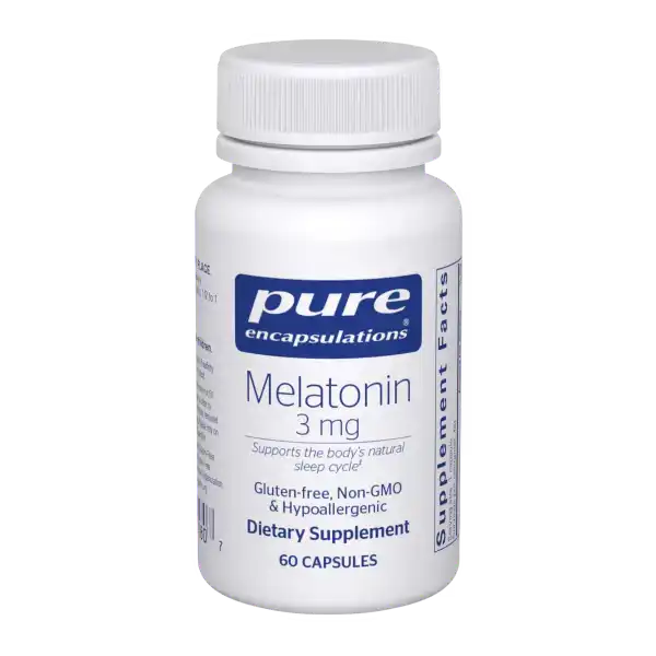 Pure Encapsulations Melatonin 3 mg 60 Capsules