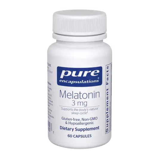 Pure Encapsulations Melatonin 3 mg 60 Capsules