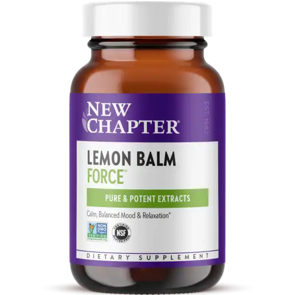 New Chapter Lemon Balm Force™ 30 Vegetarian Capsules