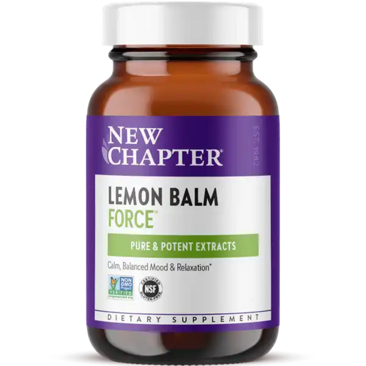 New Chapter Lemon Balm Force™ 30 Vegetarian Capsules