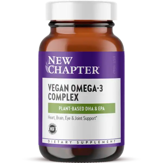 New Chapter Vegan Omega-3 Complex 30 100% Vegan Softgels