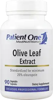 Patient One Olive Leaf Extract 500 mg 90 Vegetable Capsules