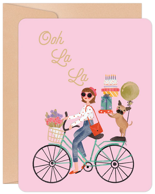 'Ooh La La' Willow & Ivy Birthday Card