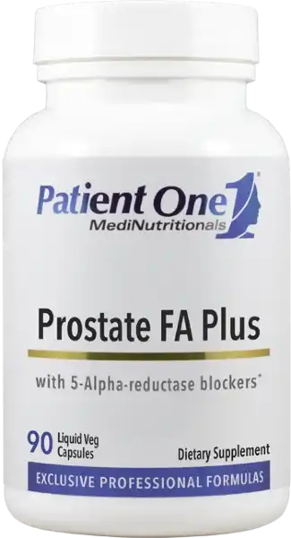 Patient One Prostate FA Plus 90 Liquid Vegetable Capsules