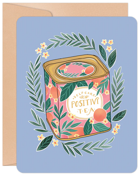 'Positivi TEA' Willow & Ivy Card