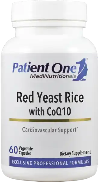 Patient One Red Yeast Rice with CoQ10 60 Vegetable Capsules