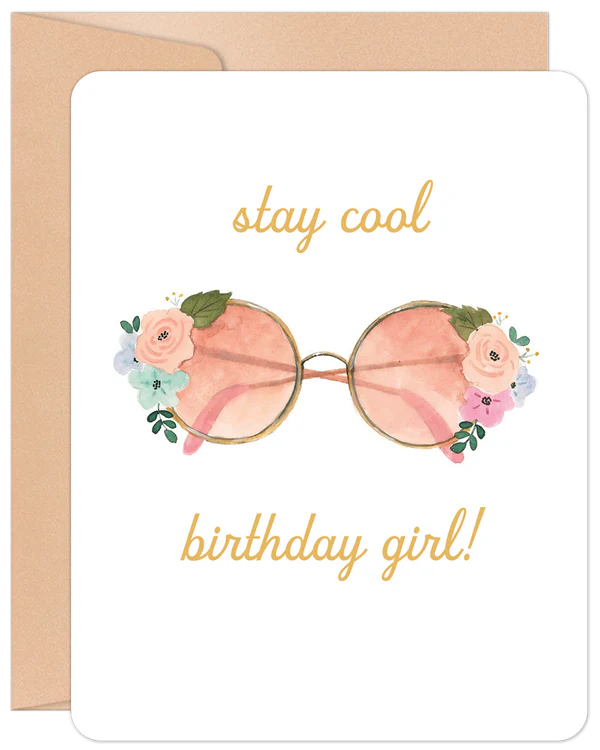 'Stay Cool' Willow & Ivy Birthday Card