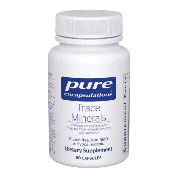 Pure Encapsulations Trace Minerals 60 Capsules