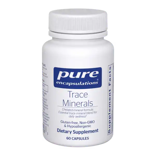 Pure Encapsulations Trace Minerals 60 Capsules