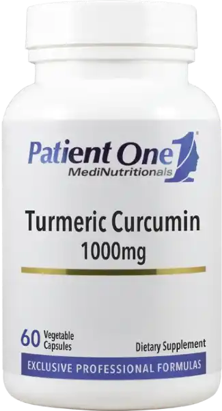 Patient One Turmeric Curcumin 1000 mg 60 Vegetable Capsules