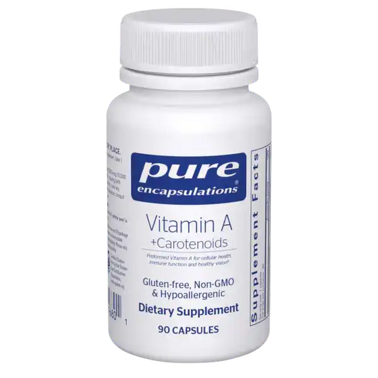 Pure Encapsulations Vitamin A + Carotenoids 90 Capsules