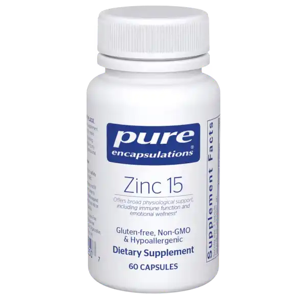 Pure Encapsulations Zinc 15 60 Capsules