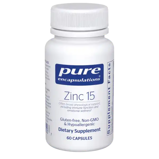 Pure Encapsulations Zinc 15 60 Capsules